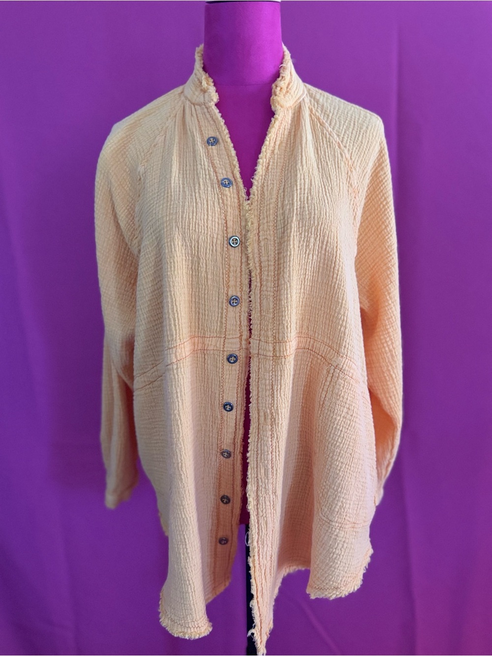 We The Free Button-Front Swim Cover-Up